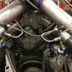 One critical part of the test is to determine the most effective way to deliver the nitrous. The Duramax on the dyno has been fitted with two nitrous injection solenoids, one on each intake tube. Four different nozzle sizes were tested to see which would deliver optimal nitrous flow.