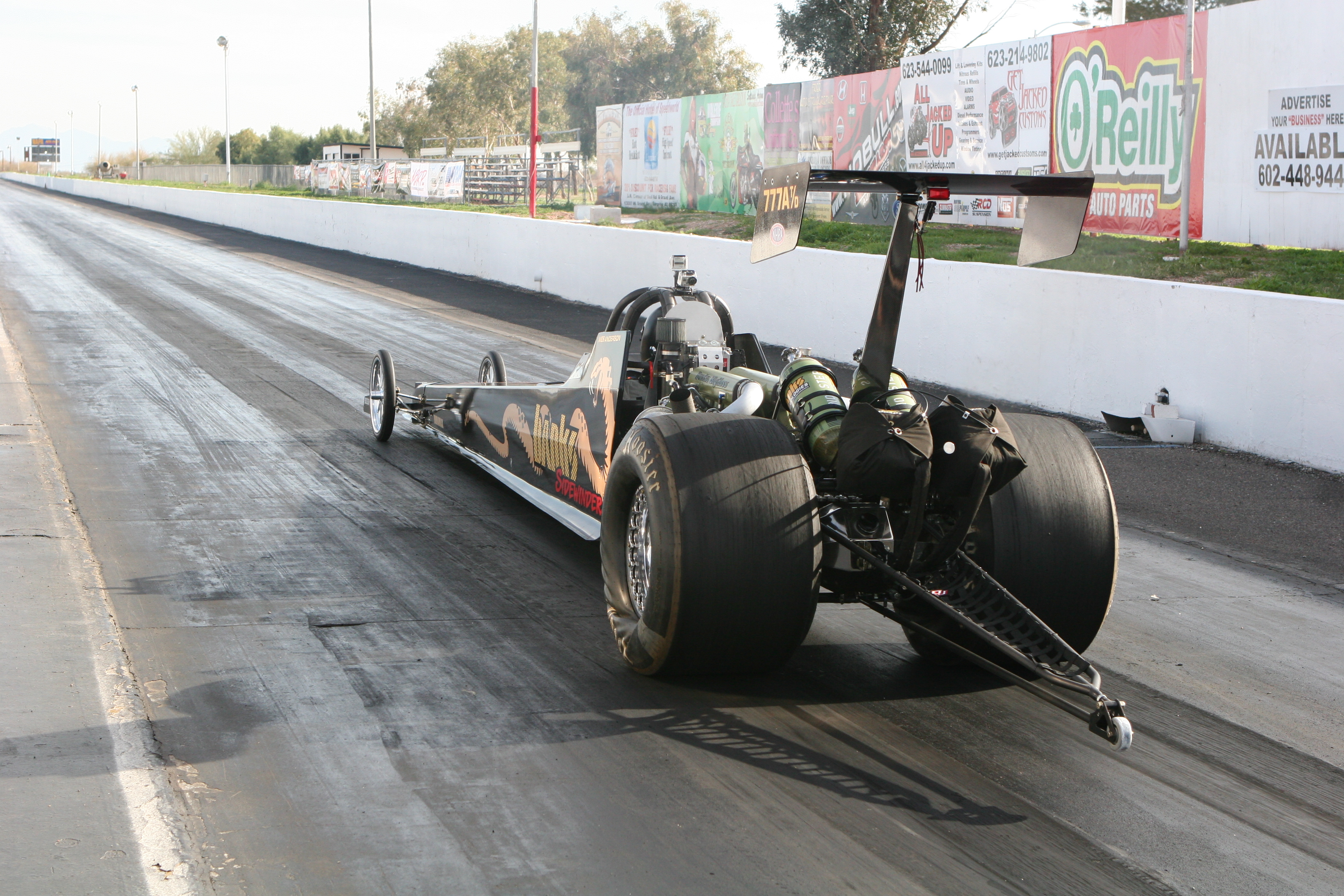 A Senator is Coming - a Dragster is Running and More
