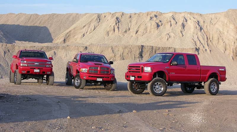 Banks Sidewinder All-Terrain Trucks together Banks Sidewinder All-Terrain Trucks together