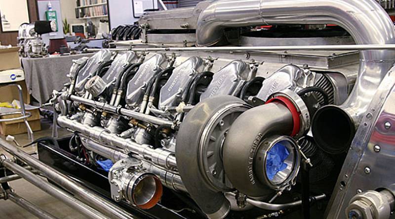 When you've got a vehicle as outrageous as Jay Leno's Tank Car, you want to flaunt what you've got. Gale decided to mount the turbos outside of the cowl line where everyone will see 'em and the exhaust can run straight back alongside the body as it did originally. The front part of the exhaust system above the engine will be replaced with stainless tubing to feed the turbos.