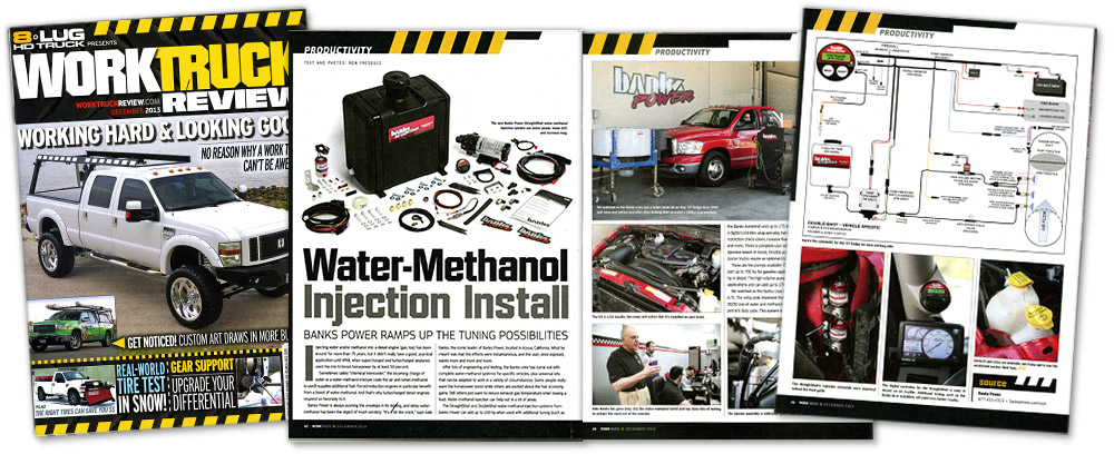 8Lug Work Truck December 2013 - Water-Methanol Injection Install