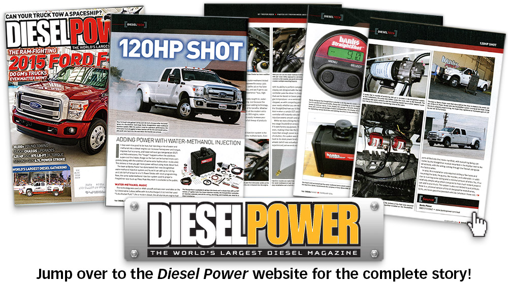 Diesel Power, Feb. 2014 - 120hp Shot