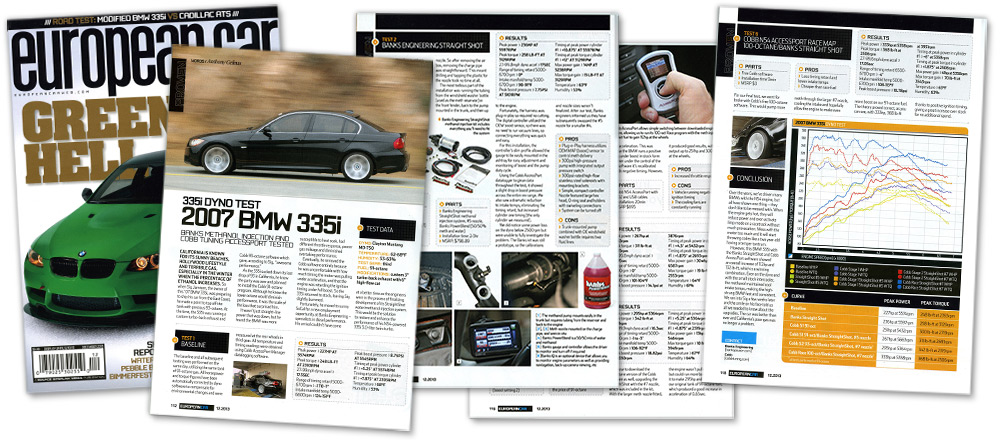European Car, Dec. 2013 - 335i Dyno Test