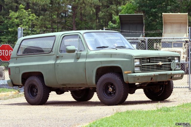 A great entry-level diesel vehicle that is found readily on the government auctions is that mid-80s K5 Blazer with the 6.2L diesel.
