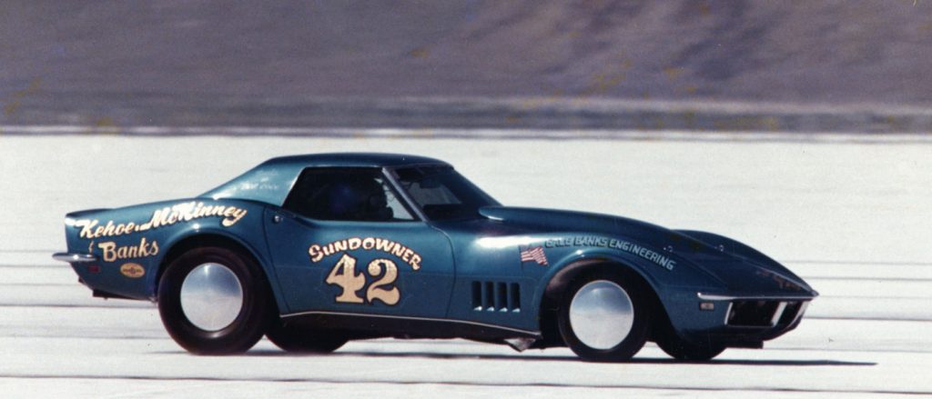 The Sundowner at the Bonneville Salt Flats.