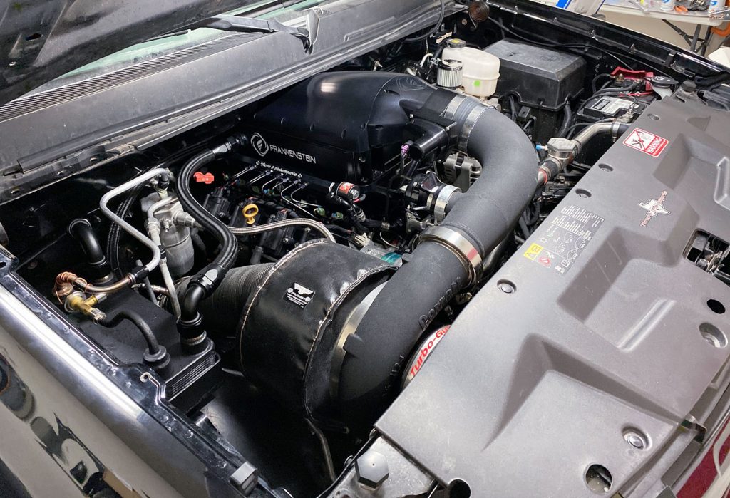 Erekk Pena — Duramax Ram-Air in a gasser?