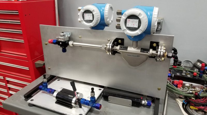 Dyno Cell Fuel Flow Meter Assembly