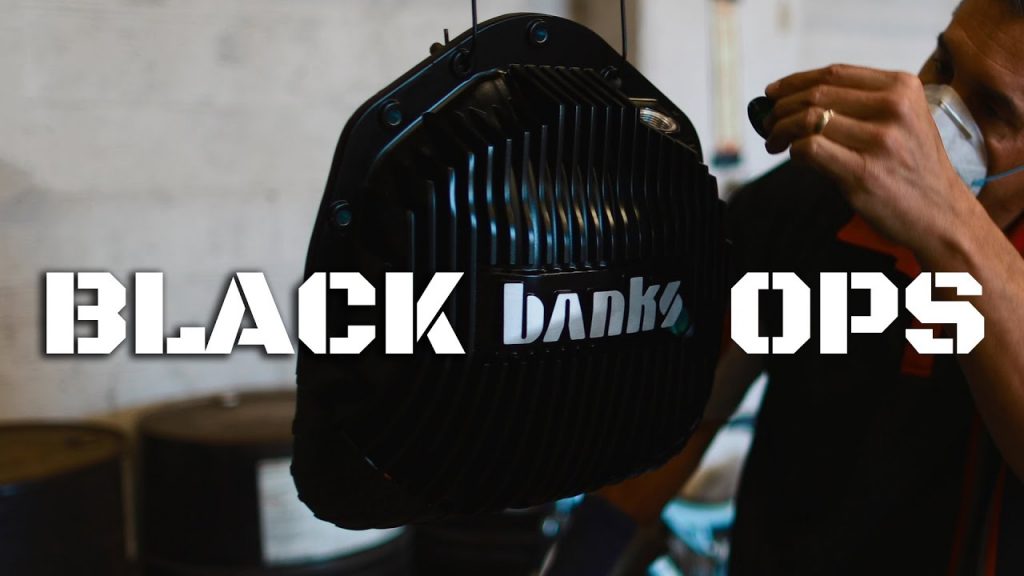 Banks Ram-Air Diff Cover Black Ops
