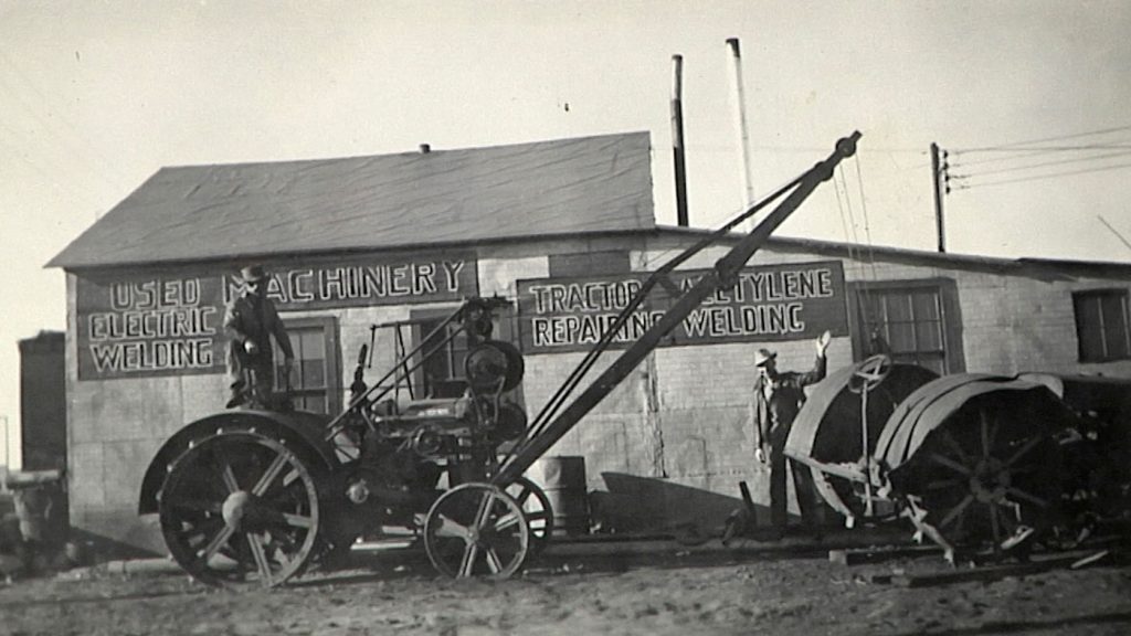 Gomer’s Diesel Inc. old construction vehicle