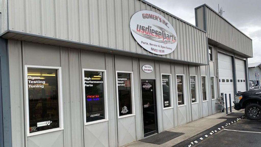 Gomer’s Diesel Inc. Exterior