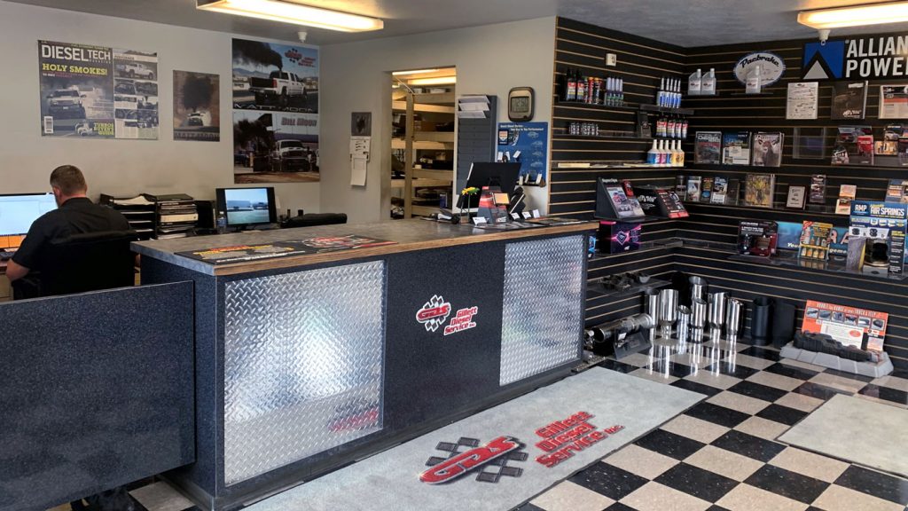 Gillett Diesel Service Reception