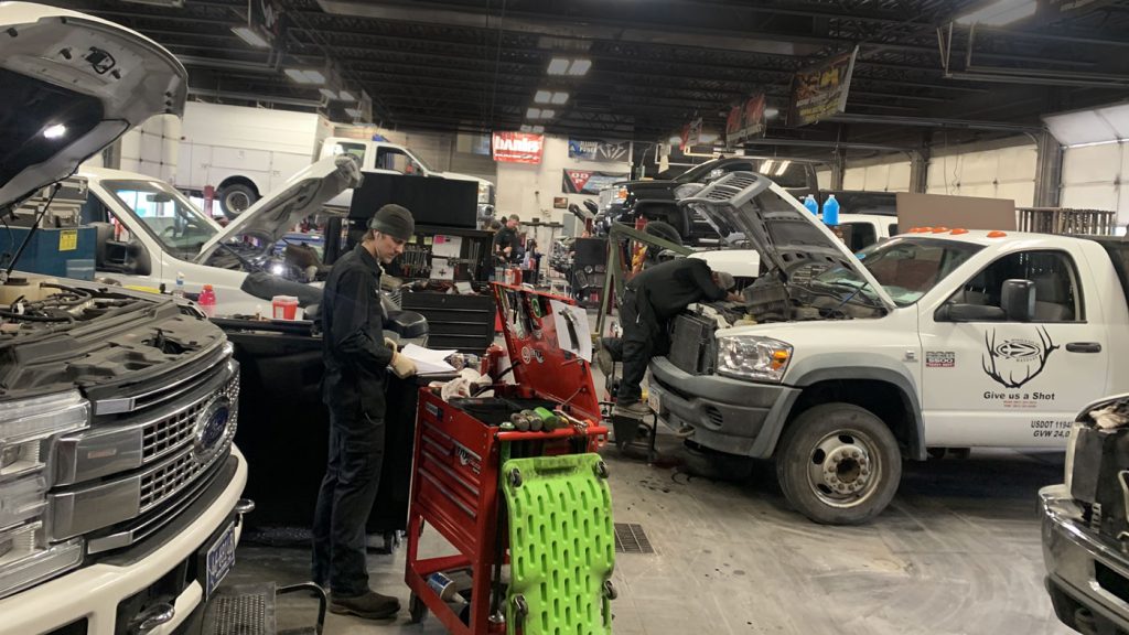 Gillett Diesel Service Shop