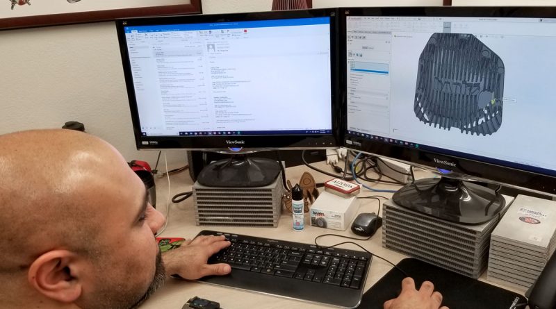 Dana 80 Ram-Air Diff Cover CAD