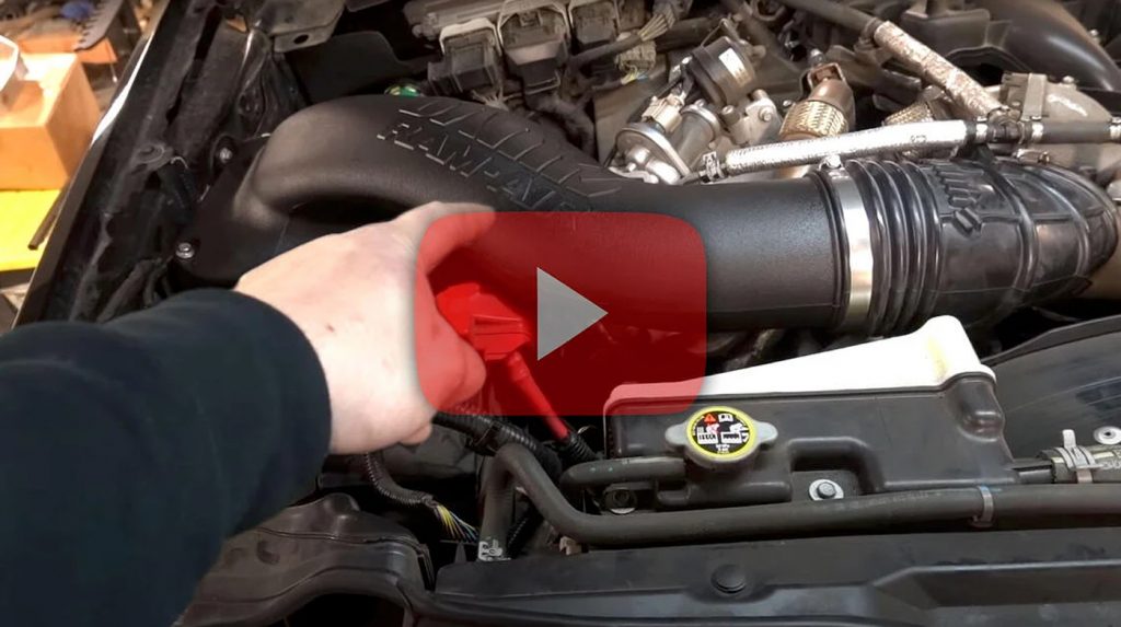 The Banks Ram-Air Intake installed on Greg Alberalla’s Ford.