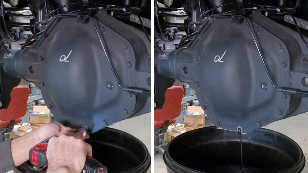 Dana M275 Diff Cover drain