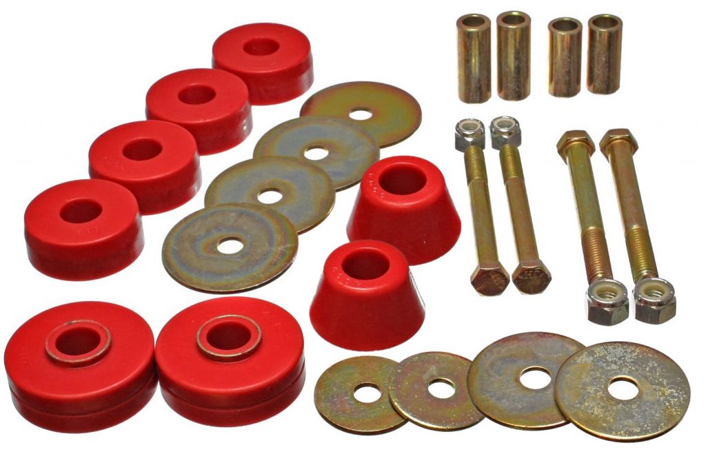 Energy Suspension 3.4137R Pickup Body Mounts