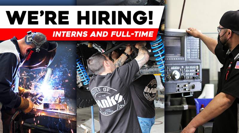 Banks is hiring interns and full-time