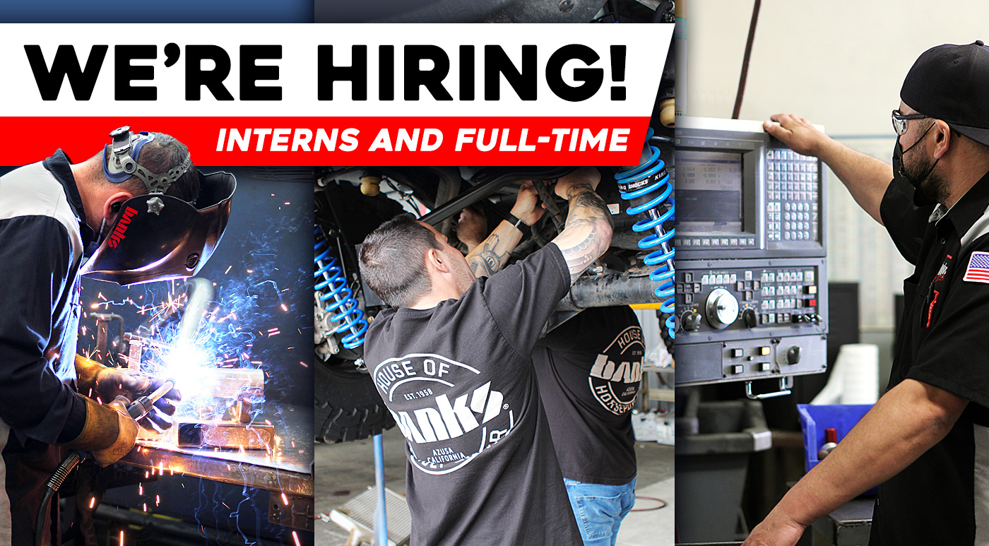 Banks is hiring interns and full-time