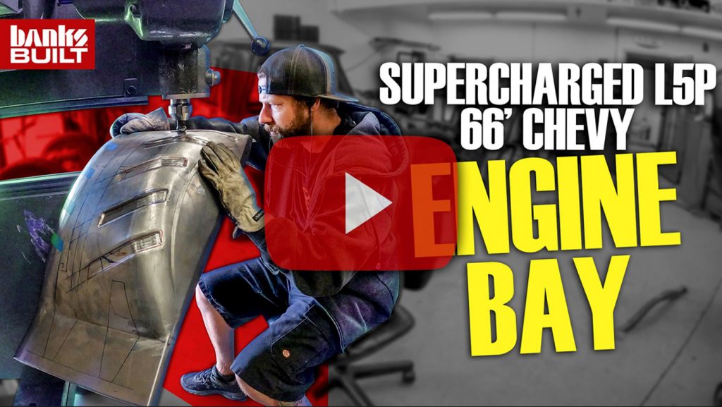 Custom engine bay is revealed