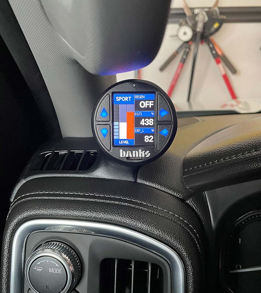 2022 Sierra 2500 with PedalMonster installed