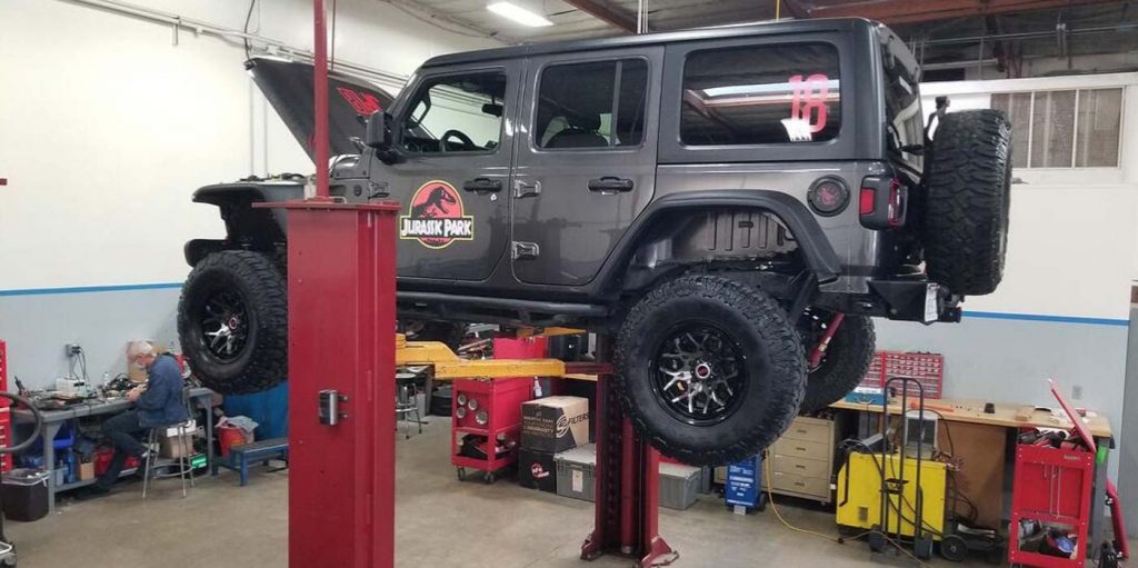 Jurassic Park Jeep is testing new Banks Monster Exhaust