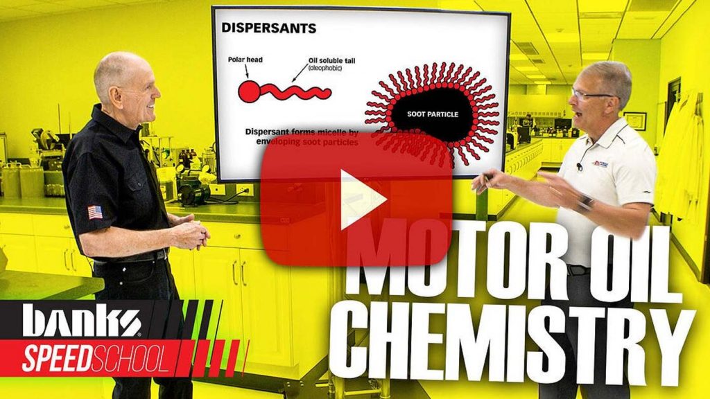 Gale Banks continues his lubrication education as he dives into synthetic motor oil chemistry.
