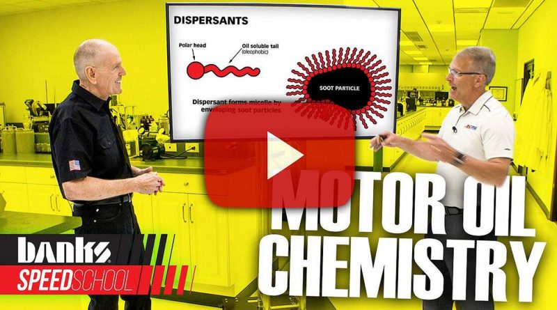 20211221-BanksVideos-1 Gale Banks continues his lubrication education as he dives into synthetic motor oil chemistry.