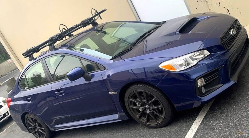 The exterior of the 2021 Subaru WRX
