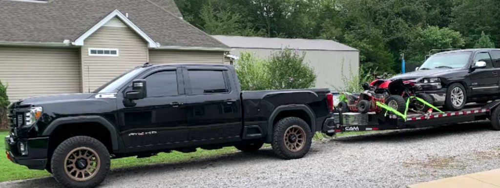 LT Tolmans' hauling setup