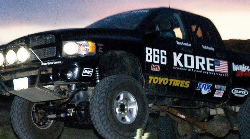 Kroeker-Banks RAM Cummins at the 2004 Baja Race