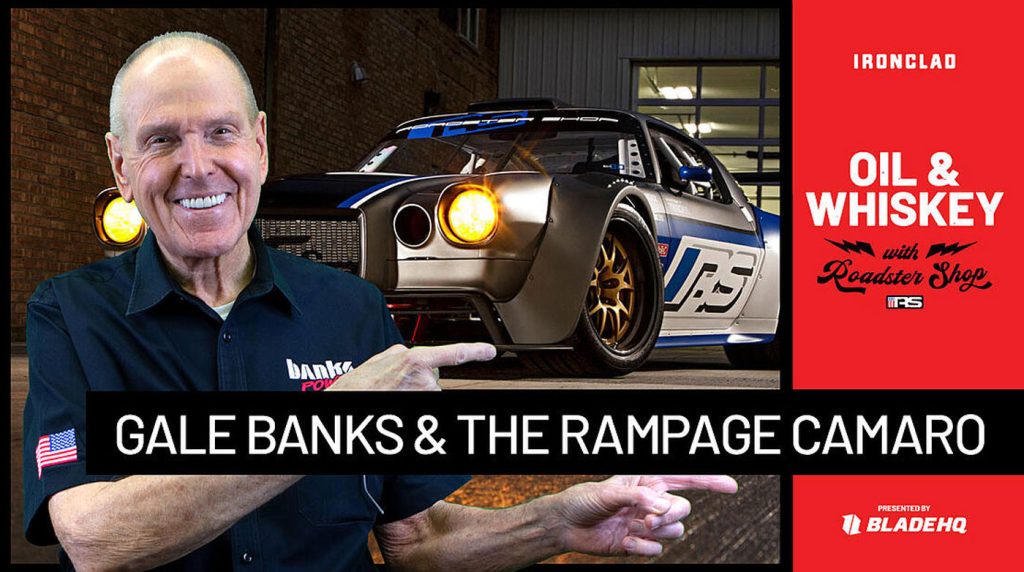 The Roadster Shop Guys interview Gale about the history of Banks.