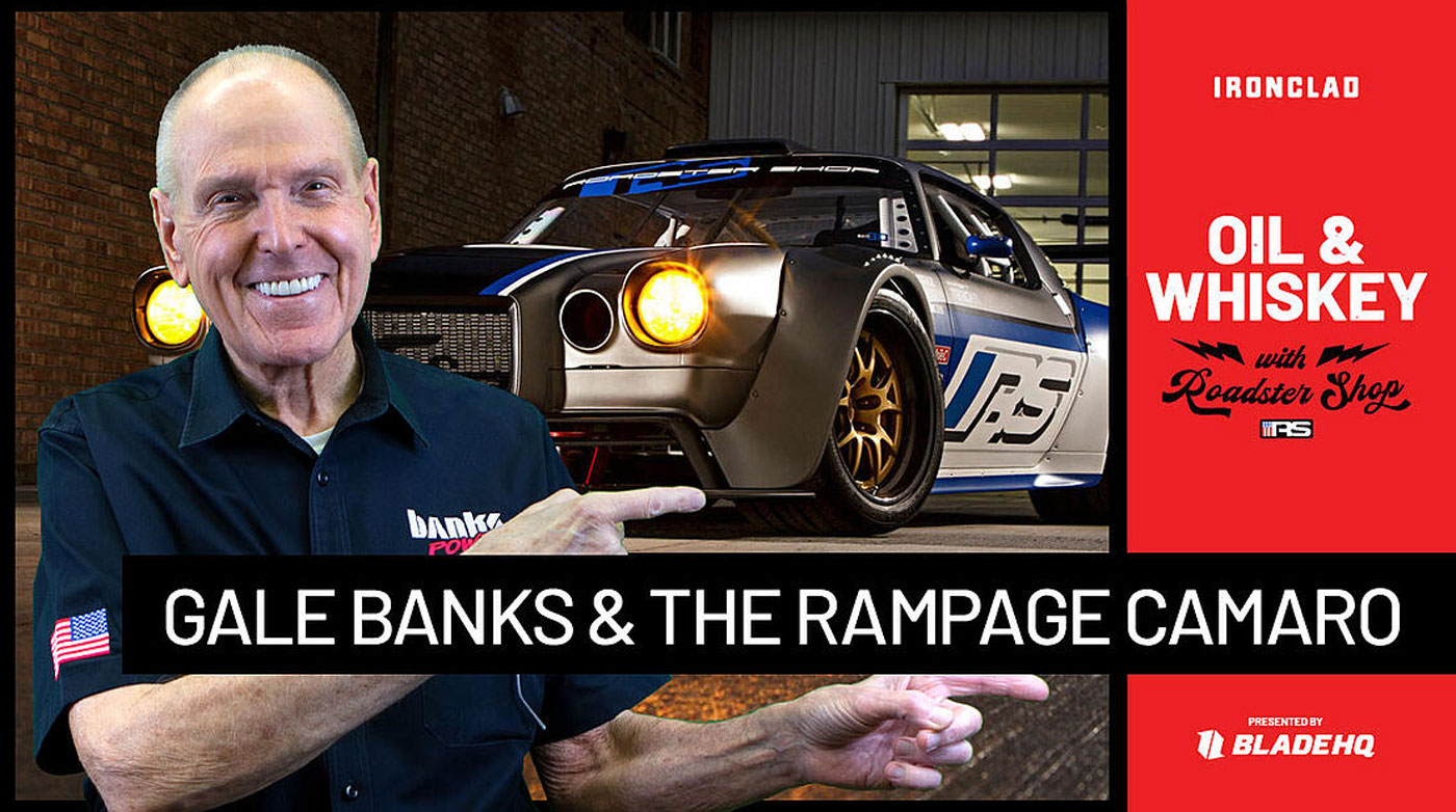 The Roadster Shop Guys interview Gale about the history of Banks.