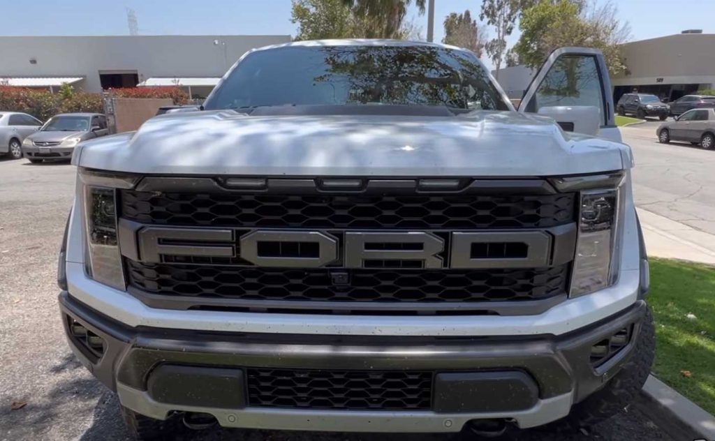 The '22 Raptor before getting a PedalMonster