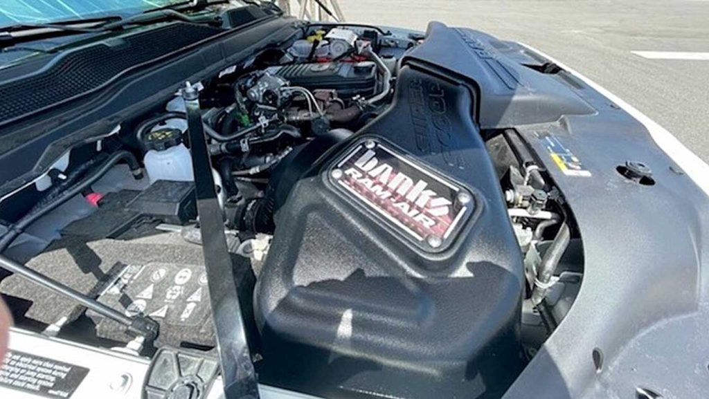 Banks Ram-Air helps this truck breathe easier.