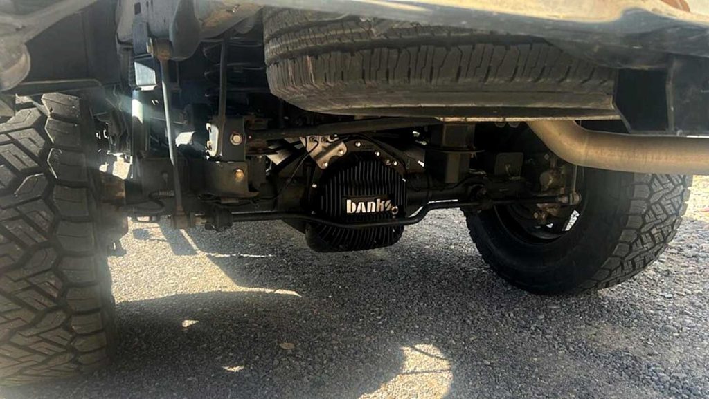 Cooler temps with the Banks Ram-Air Diff Cover