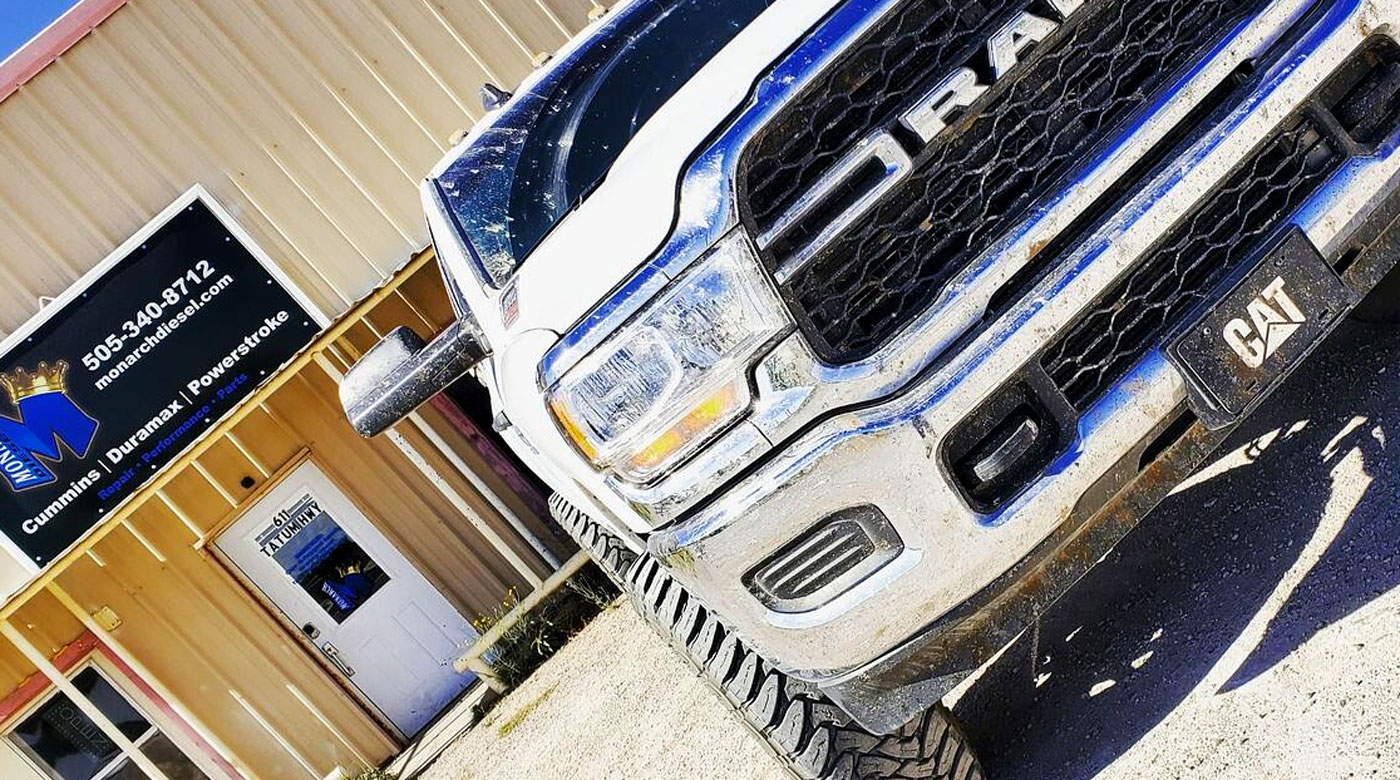 Close up of exterior of Monarch Diesel Performance