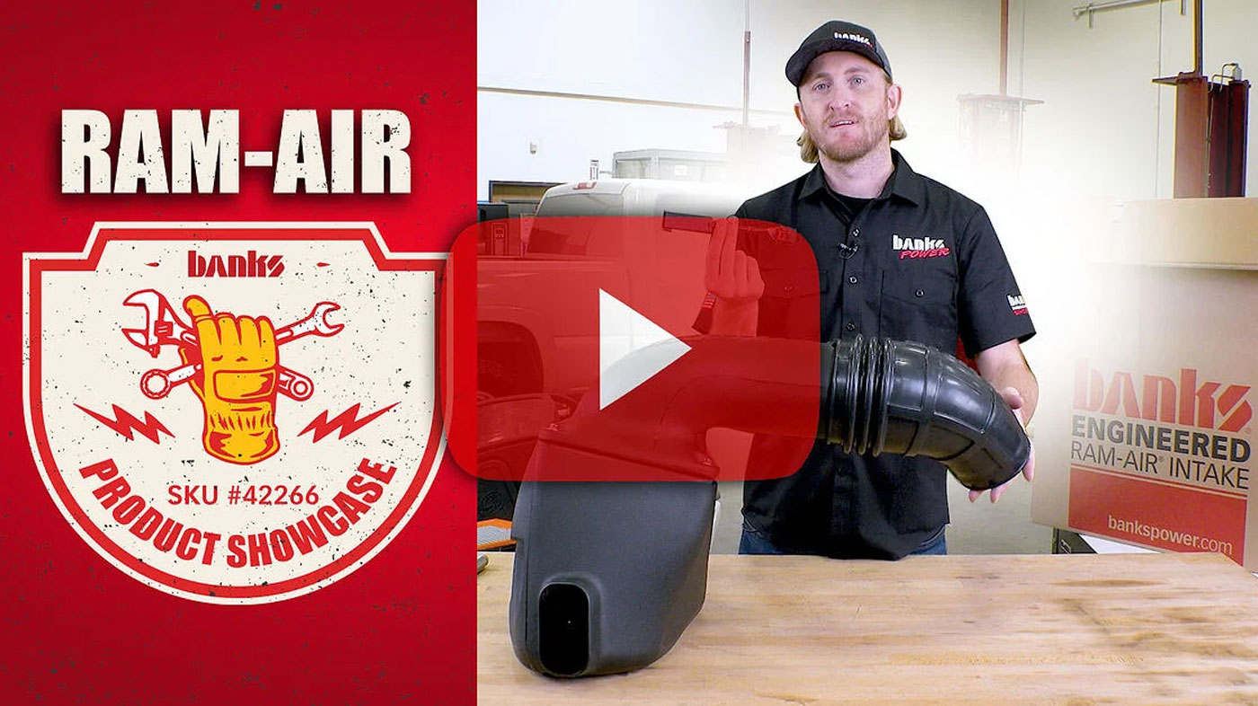 Patented Ram-Air Intake for 2020-22 Duramax