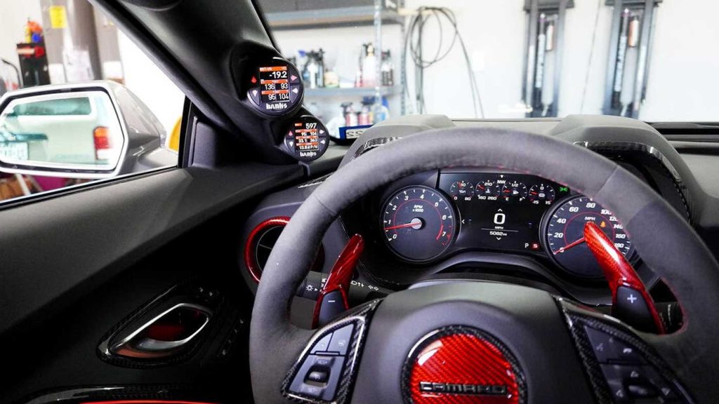Camaro ZL1 with 2 iDashes installed
