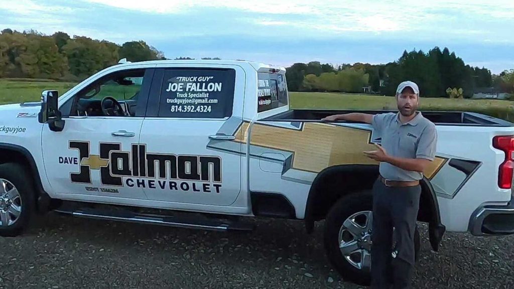 Joe and his stock 2021 Duramax