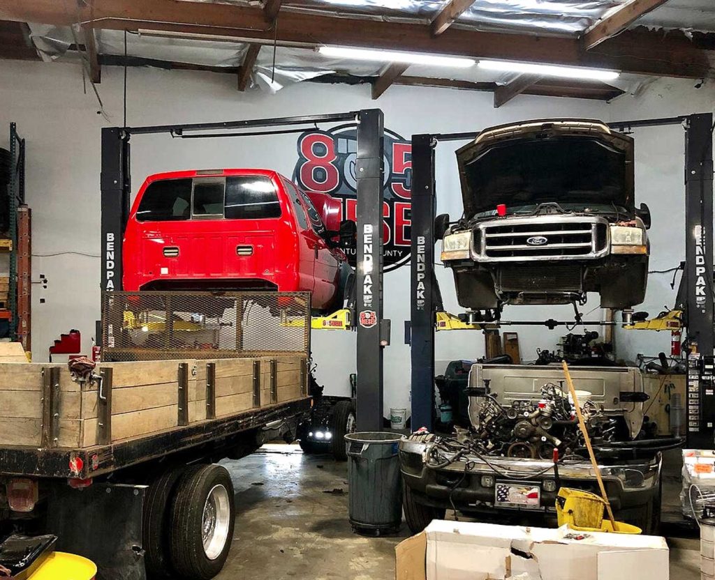 Getting work done at 805 Diesel