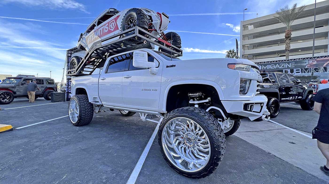 SEMA Show truck power upgrade with Derringer tuner