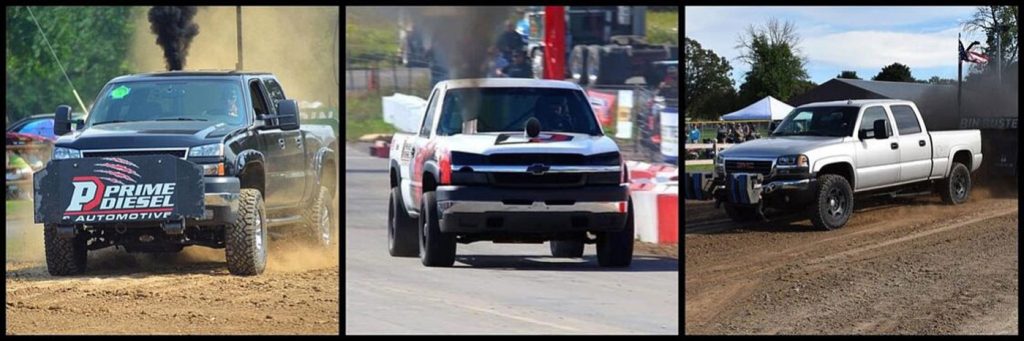Race trucks serviced by Prime Diesel and Automotive