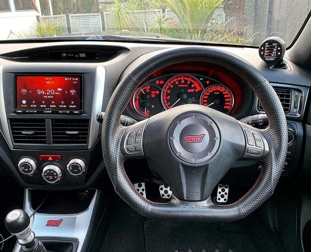 Data is King for Subaru STI owner