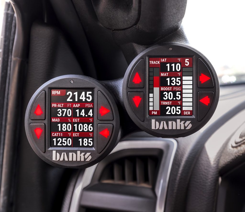 iDash Pro and Stealth Pods Installed in RAM truck