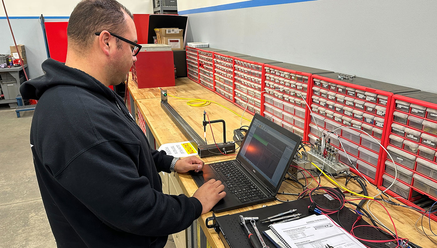 Laser Beams are coming to the Banks R&D team