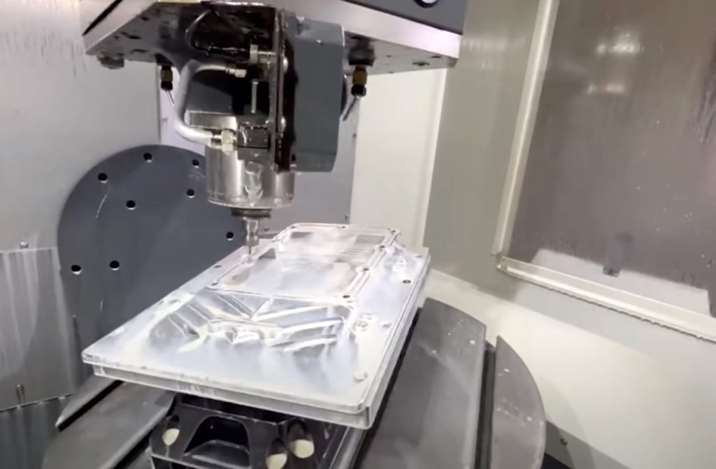 The crew does a test fit for all the fabricated parts of LokJaw