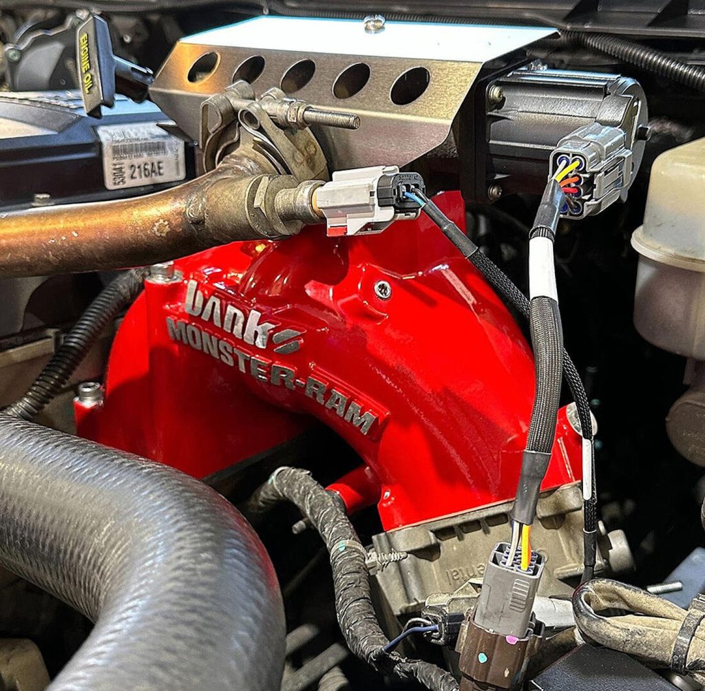 The fix for the problematic bolt, the Banks Monster-Ram
