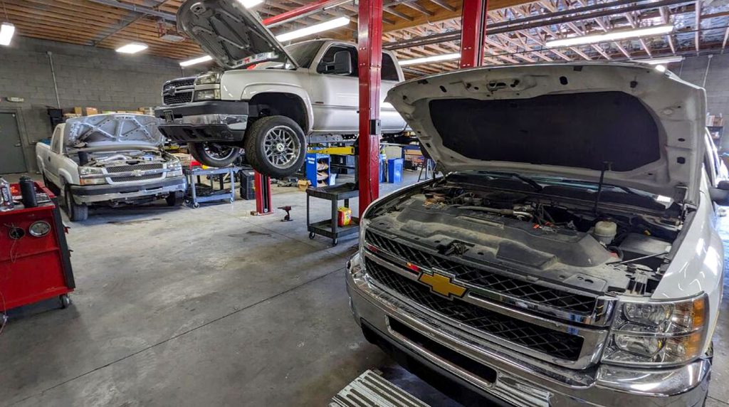 Copperhead Diesel Performance work bays