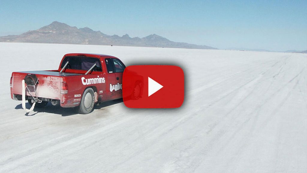 The Banks Sidewinder Dakota on the Salt Flats.
