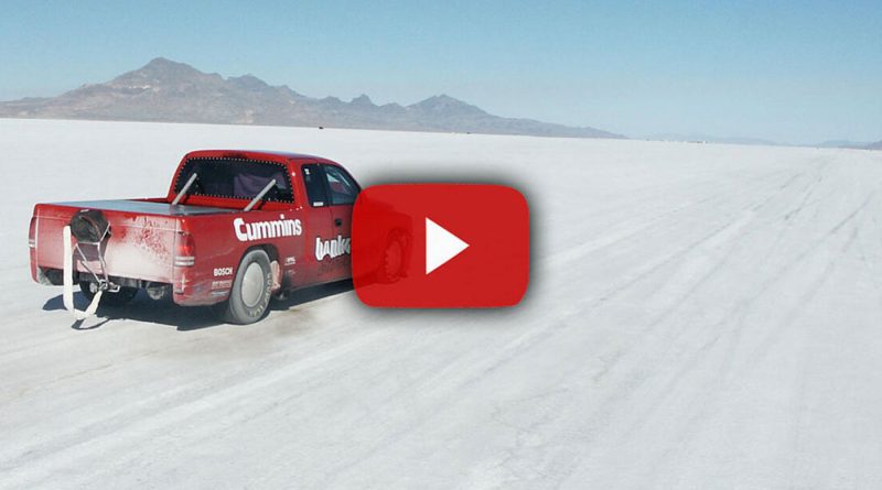 The Banks Sidewinder Dakota on the Salt Flats.